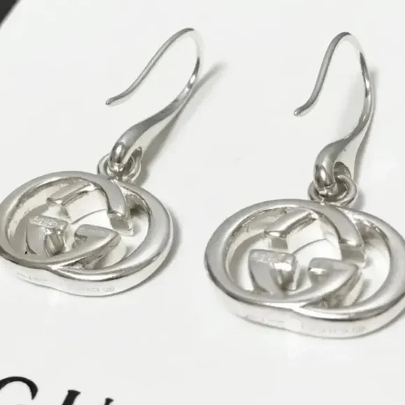 GUCCI Luxury Statement Double G earrings - Picture 4 of 5